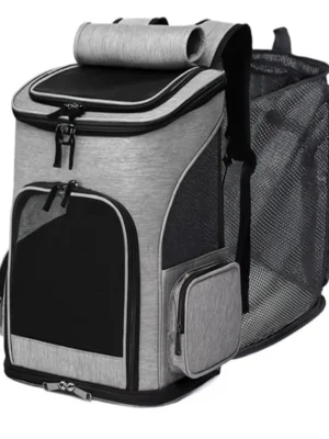 Sac à dos extensible et ventilé pour chats
